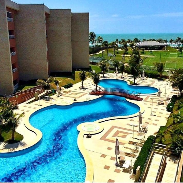 Apartamento Em Condominio Resort Vizinho Ao Beach Park Fortaleza  Exteriör bild